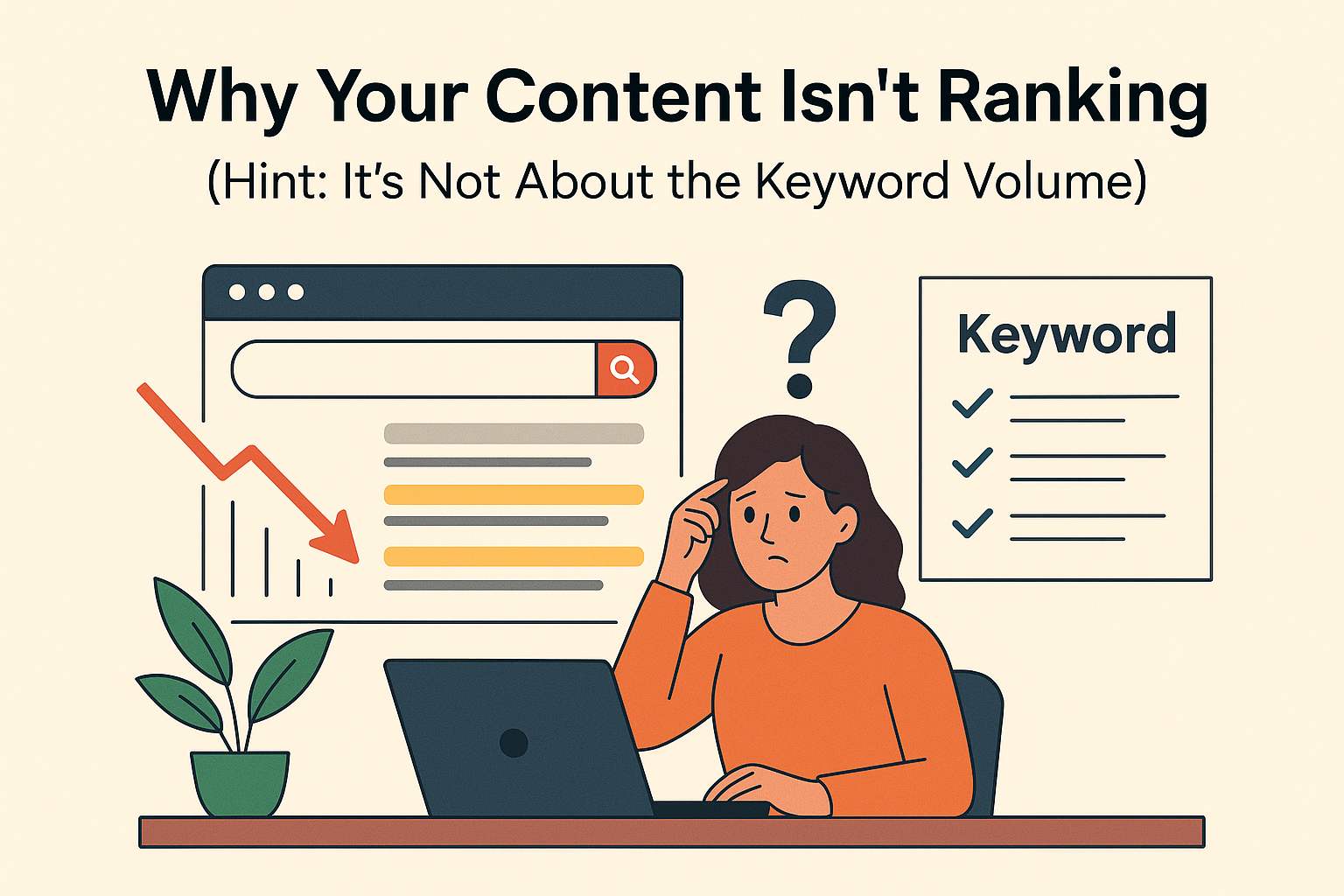 Why Your Content Isn’t Ranking (Hint: It’s Not About the Keyword Volume)